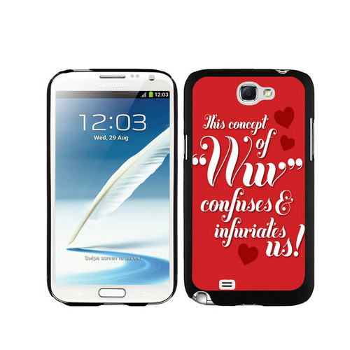 Valentine Bless Samsung Galaxy Note 2 Cases DUK - Click Image to Close